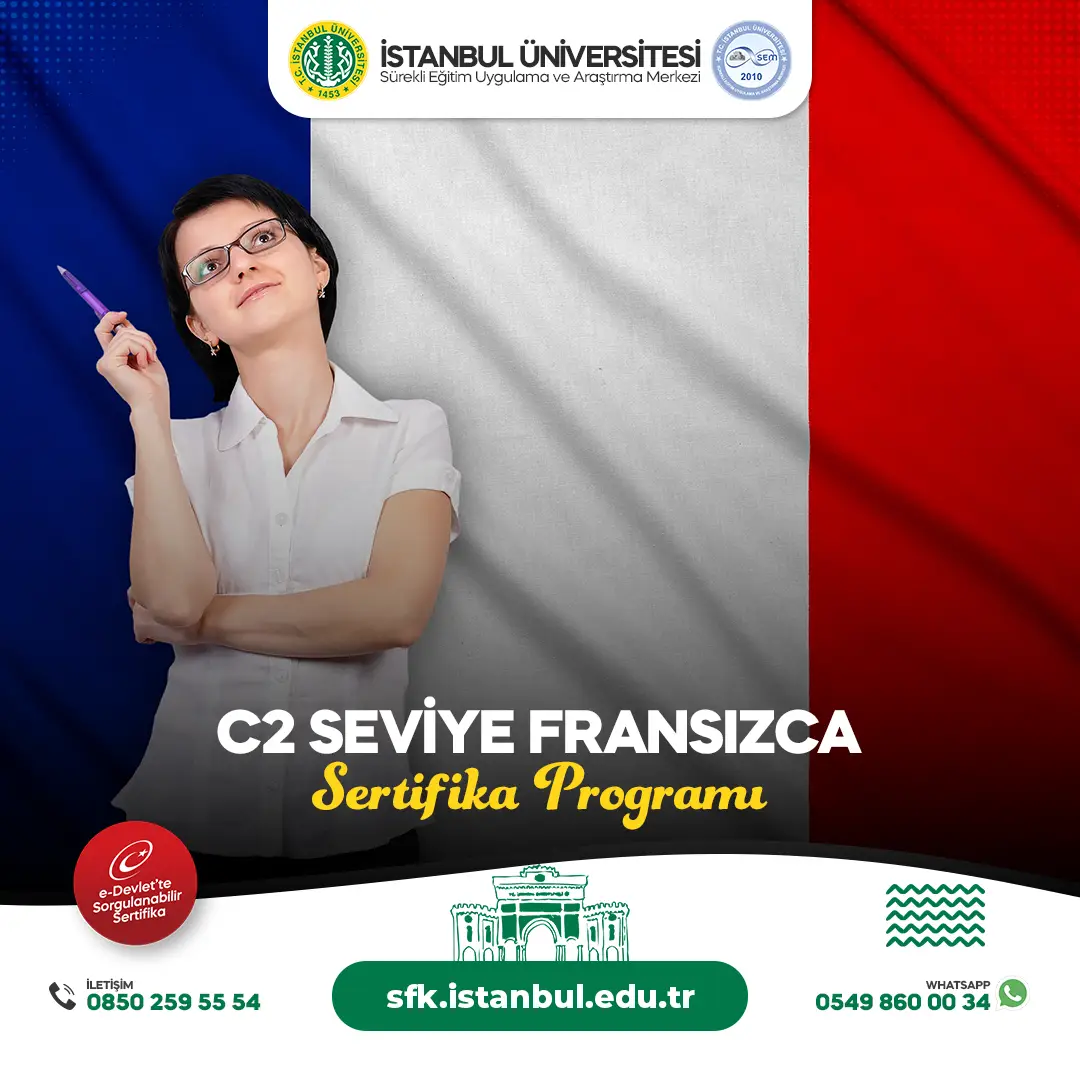 C2 Seviye Fransızca Eğitimi